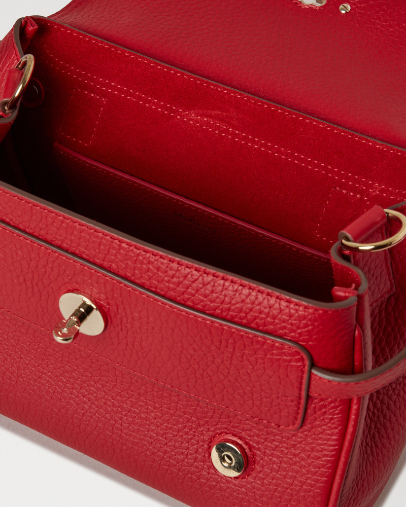 Mini Alexa Scarlet Red Heavy Grain 4