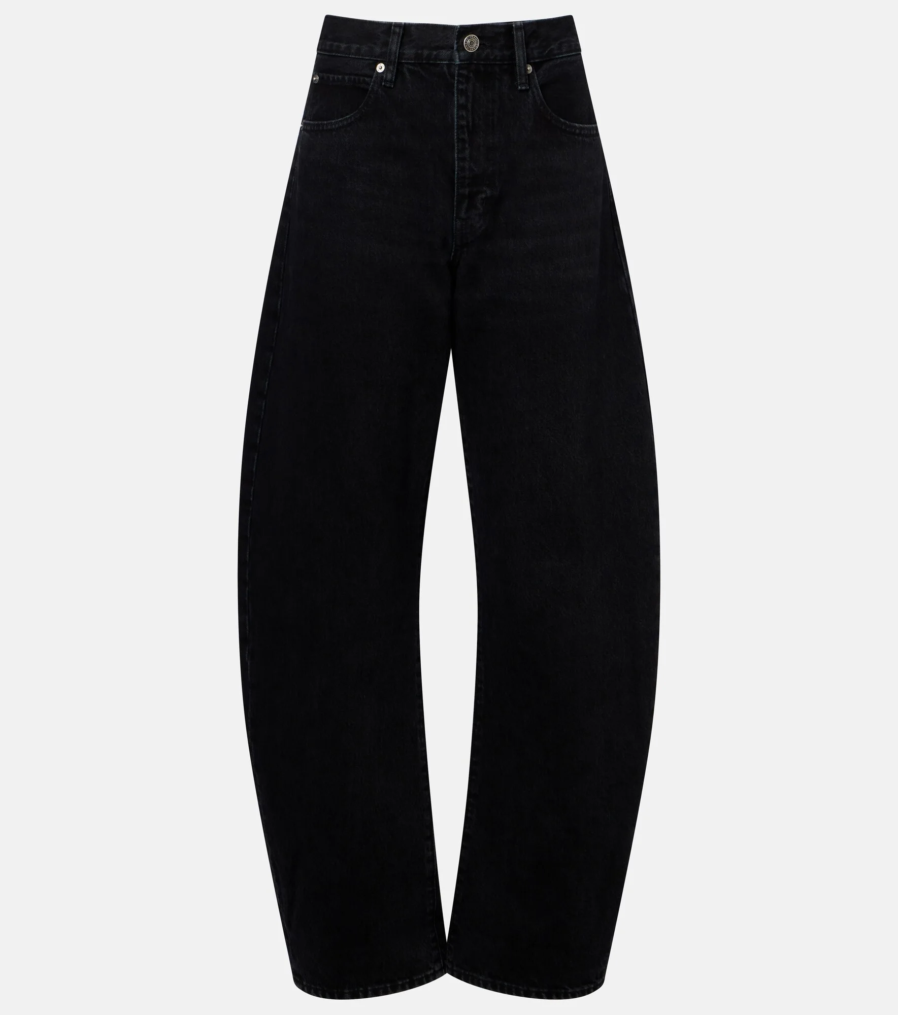 The Bubble barrel-leg jeans - 1