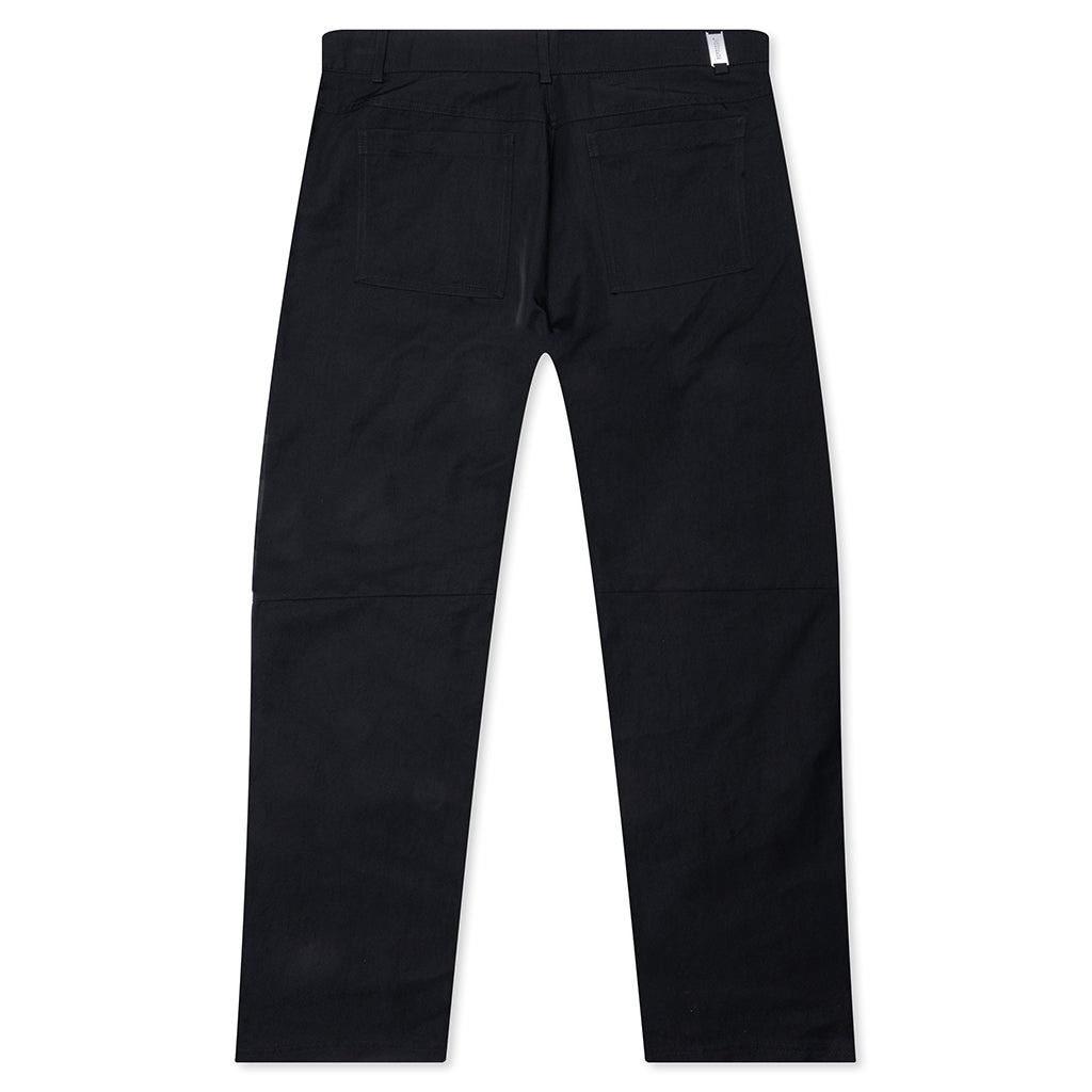 NYLON WORKWEAR PANT - JET BLACK - 2