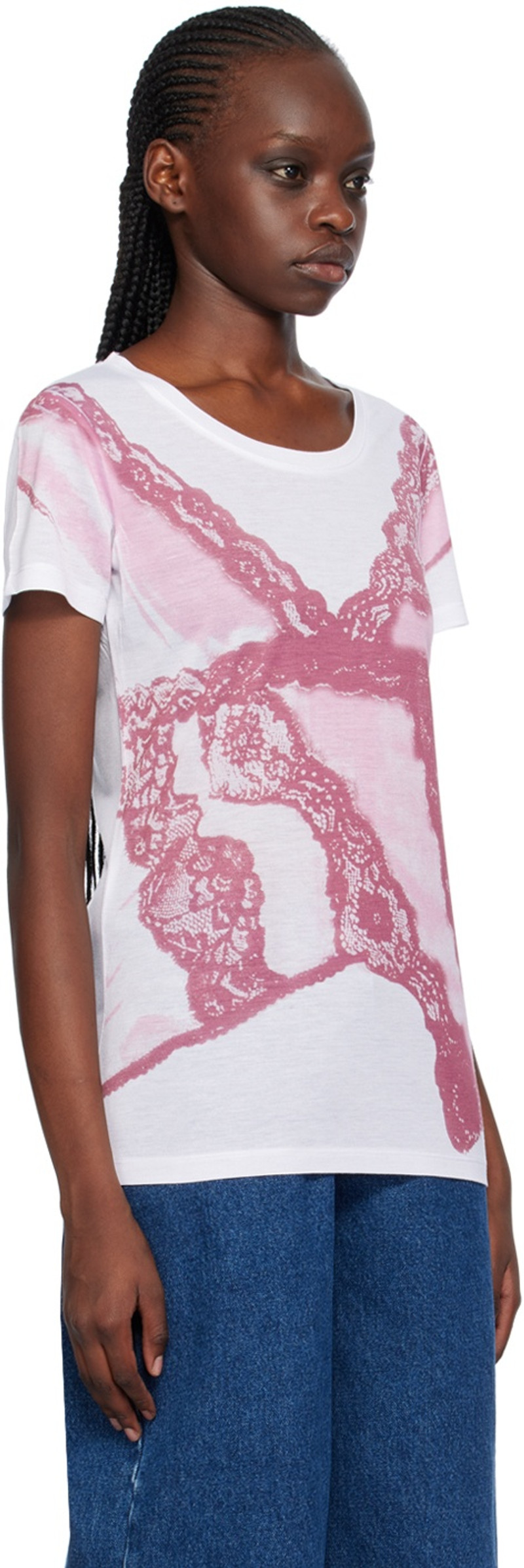 VAILLANT White Graphic T-Shirt outlook