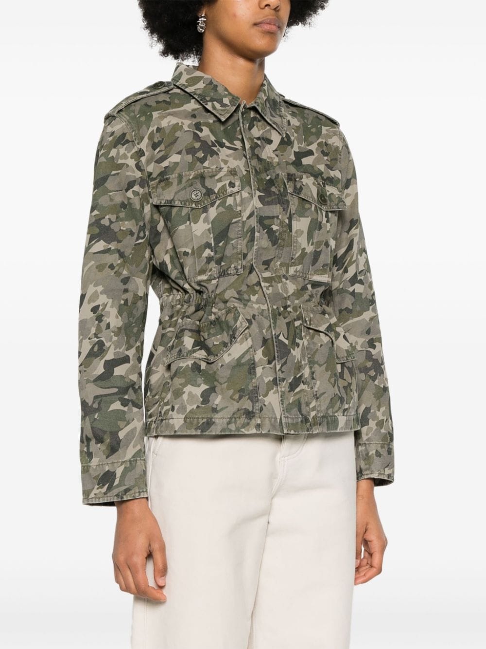 Krisa Camo cotton jacket - 3
