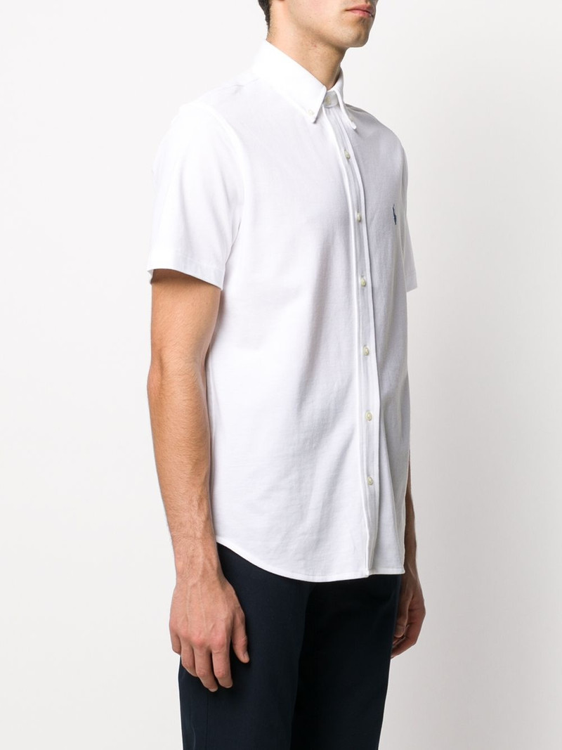 embroidered logo polo shirt 3