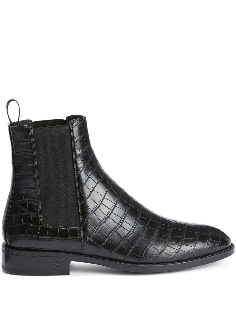 Ryim crocodile-effect boots 1