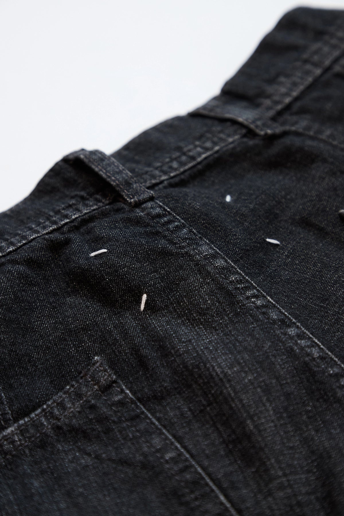Maison Margiela Washed Relaxed Fit Jeans Black - 3