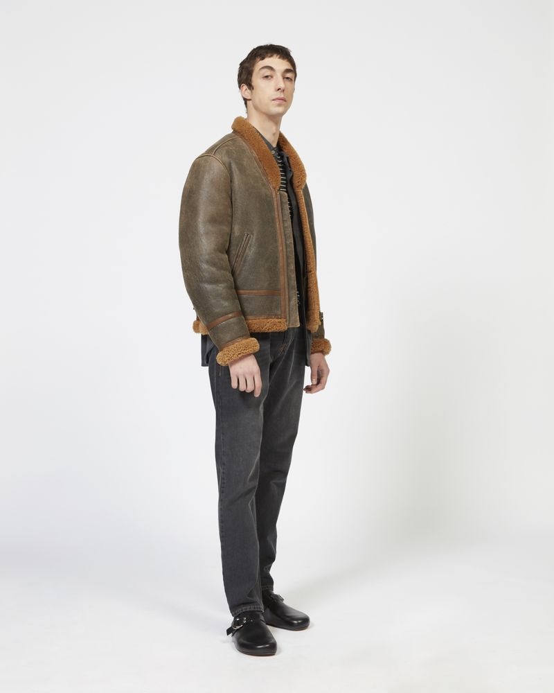 ANDERS shearling jacket - 4