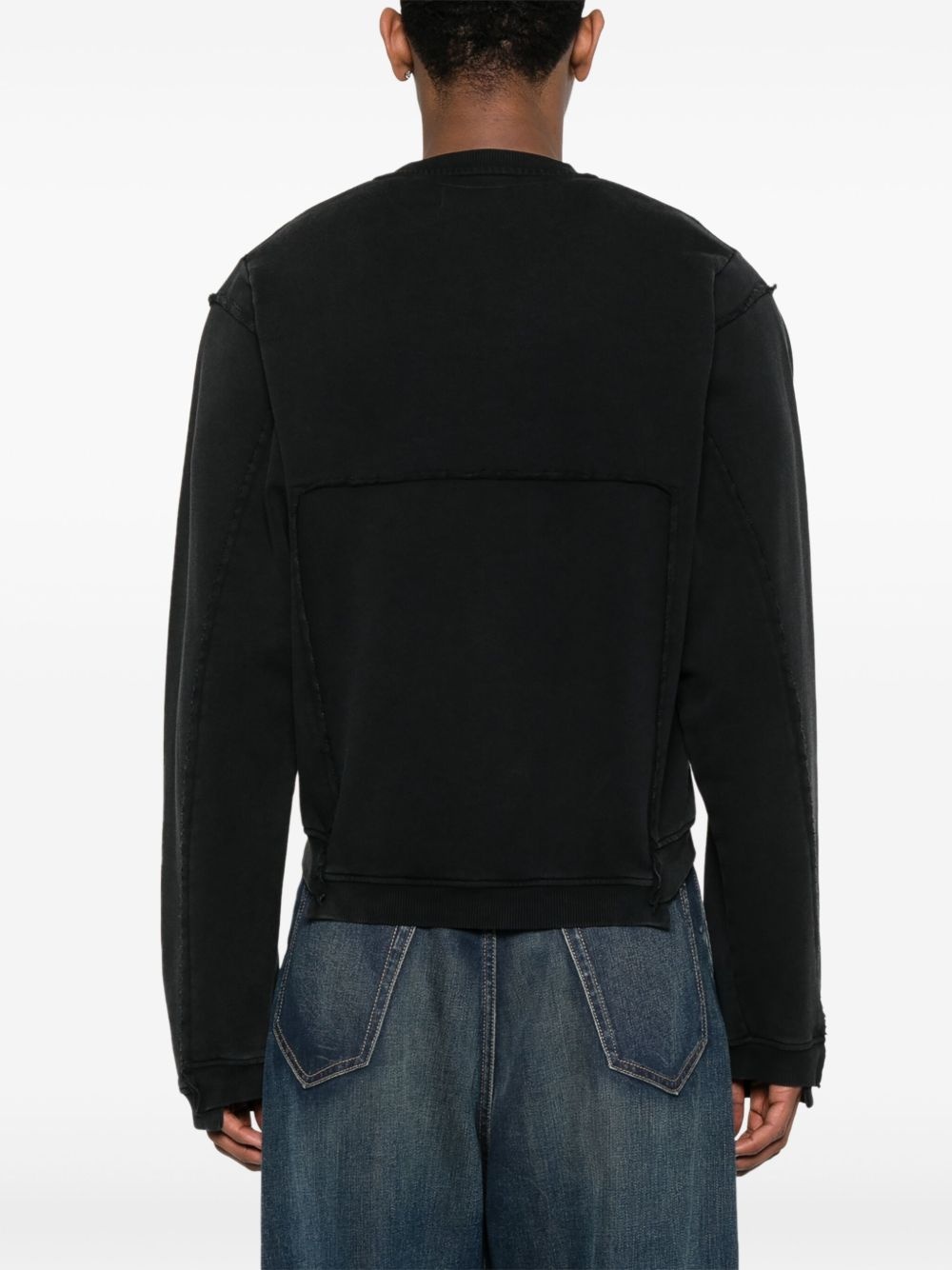 Shrunken zip-up sweatshirt - 4