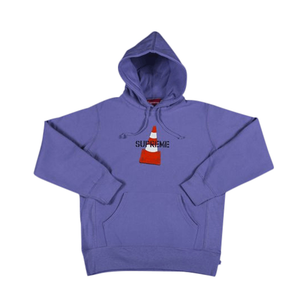 Supreme Supreme Cone Hooded Sweatshirt Violet REVERSIBLE