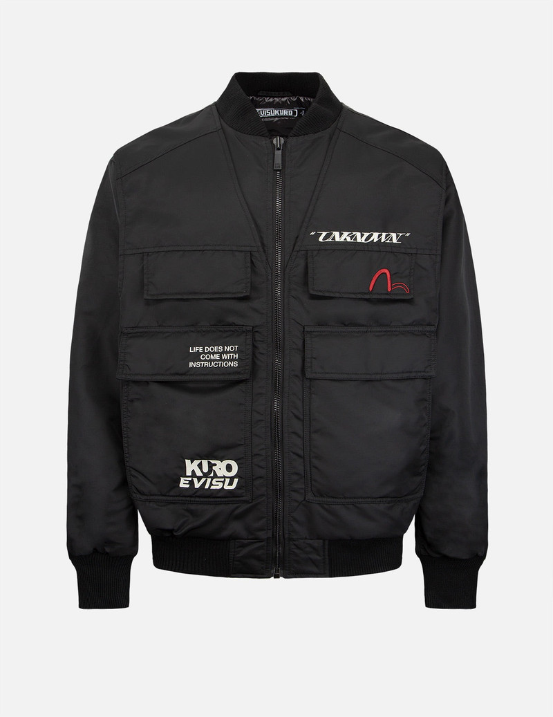 Mock 2-in-1 Bomber Jacket 1