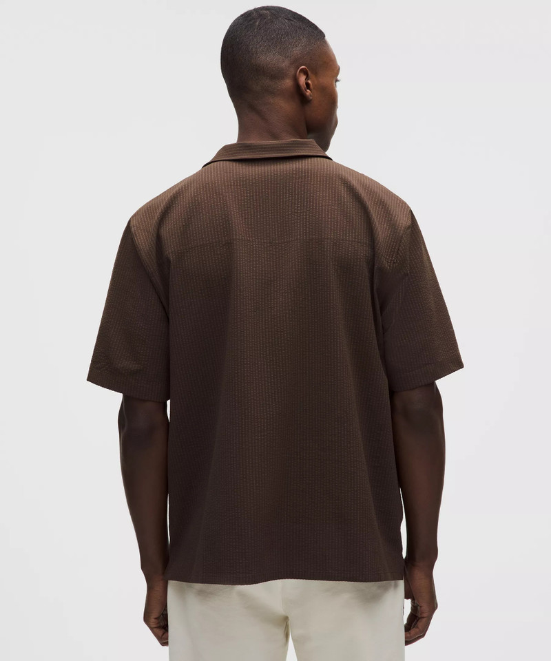 Airing Easy Camp-Collar Shirt *Textured 3