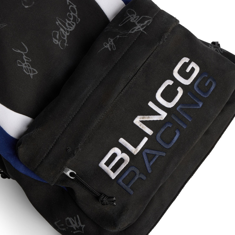 Men's Explorer Backpack in Black/blue/white 5