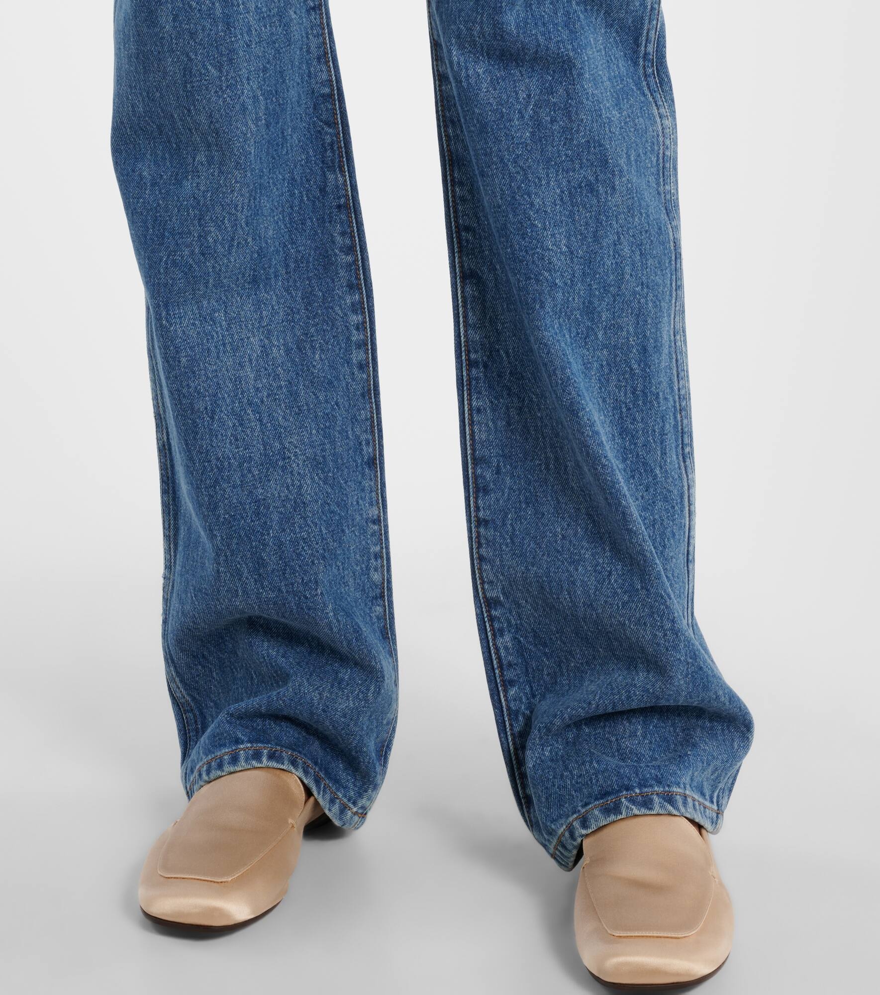 Danielle high-rise straight jeans - 5