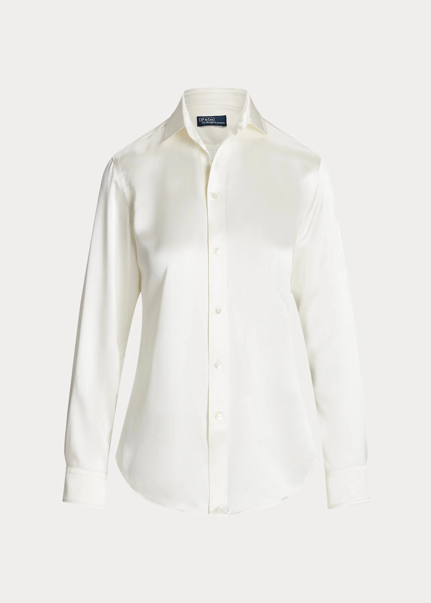 Slim Fit Silk Shirt - 1