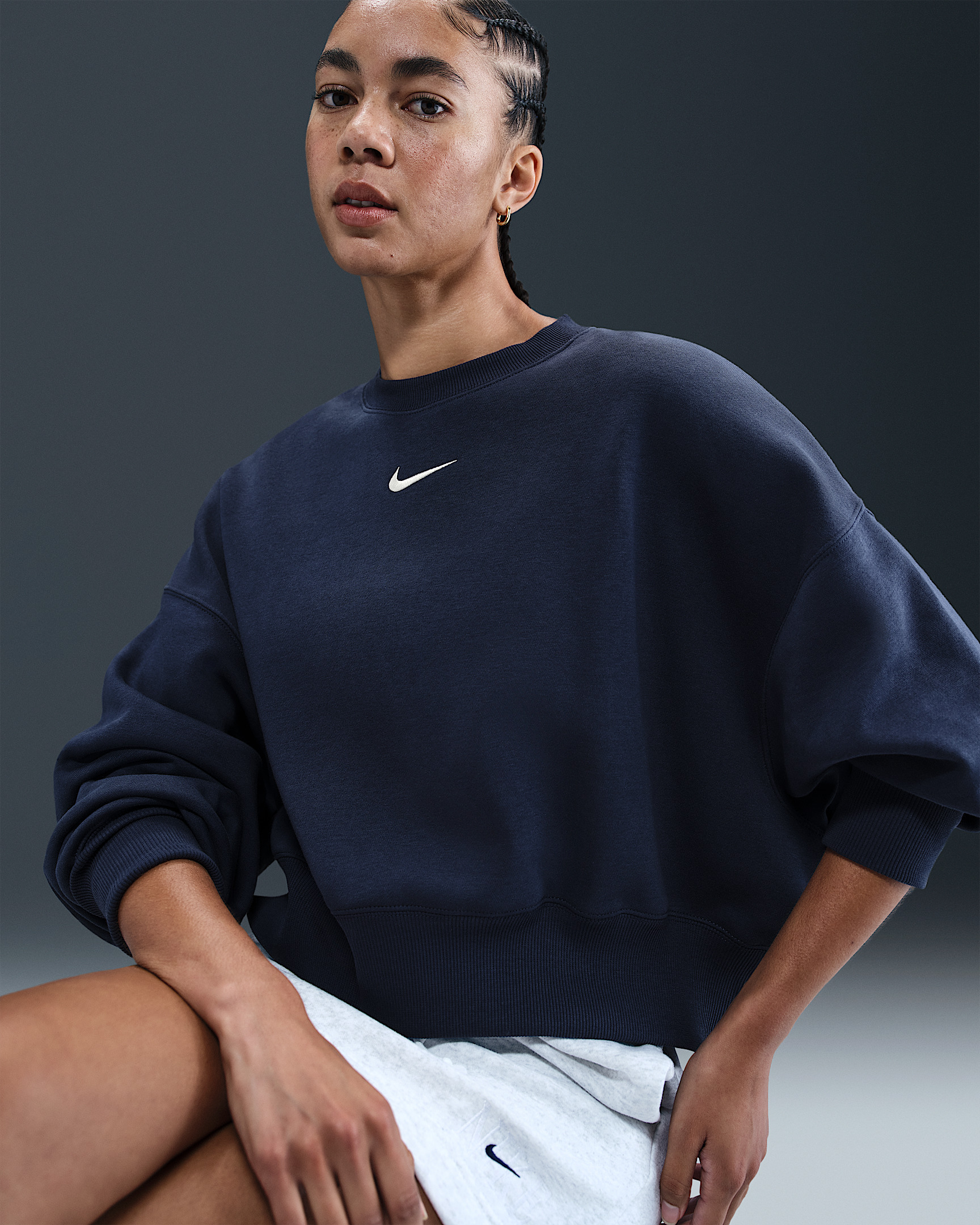 Nike Sportswear Phoenix Fleece Women's Over-Oversized Crew-Neck Sweatshirt - 3