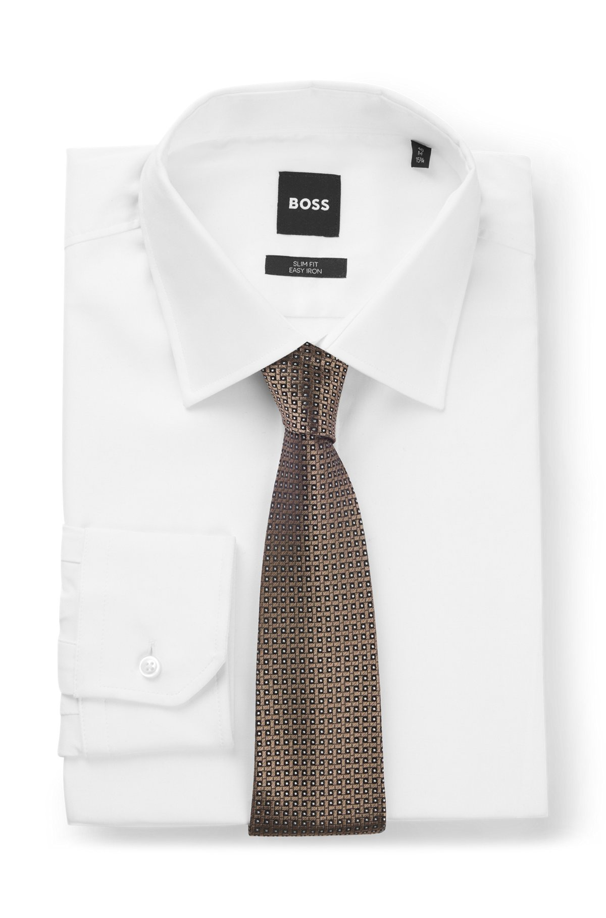 ITALIAN-MADE TIE IN SILK JACQUARD - 2