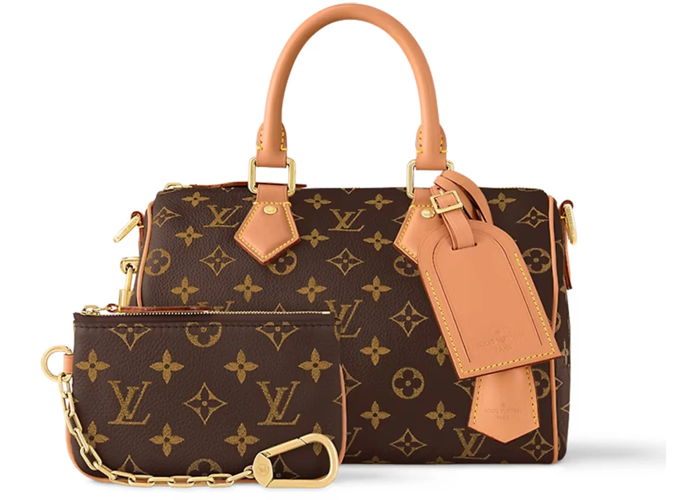 Louis Vuitton Speedy P9 Bandoulière 25 Monogram Leather Brown Monogram - 4