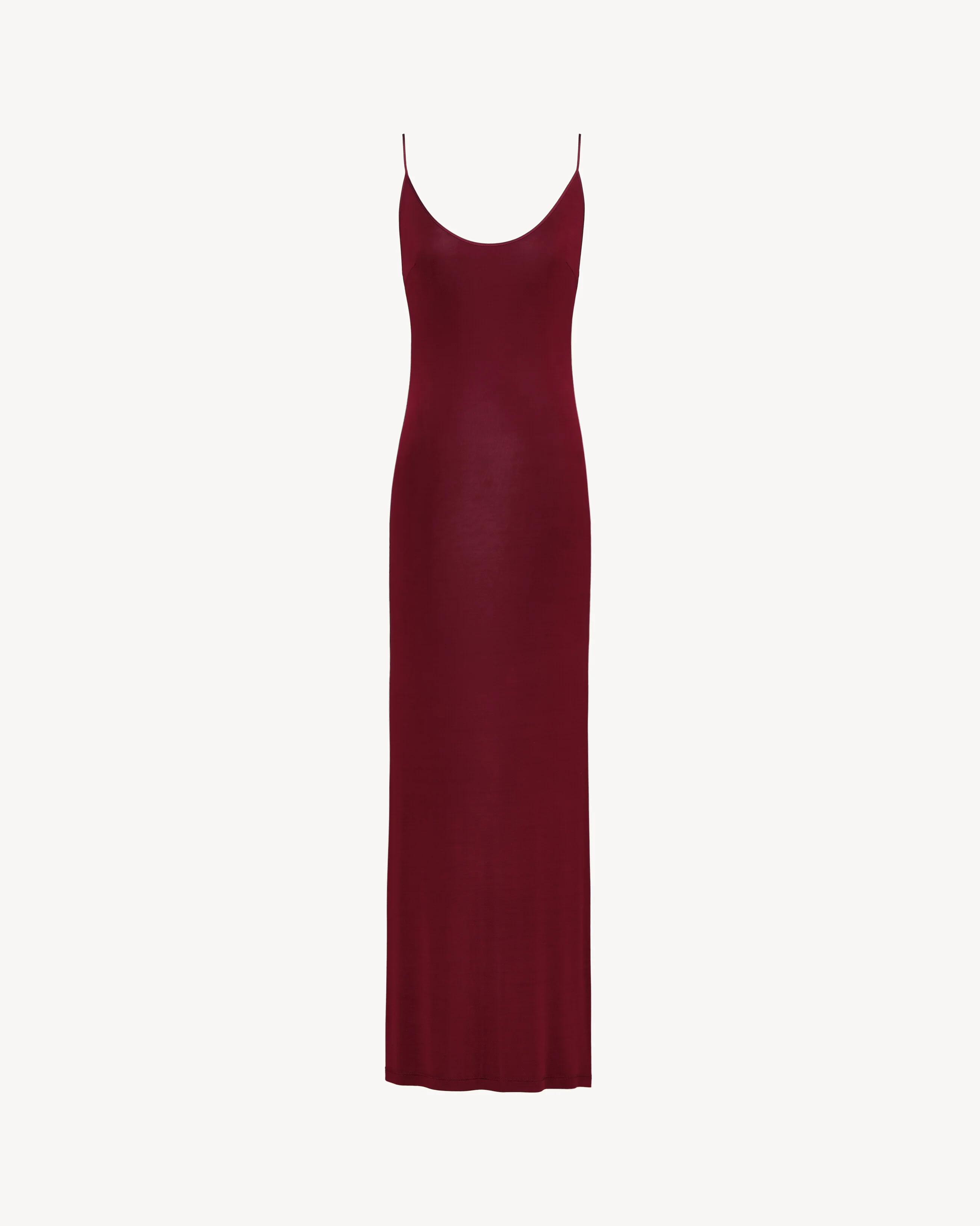 CASSANDRE-CHAIN BACKLESS DRESS IN KNIT - 1