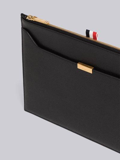 Thom Browne Pebble Grain Leather Lock Small Document Holder outlook
