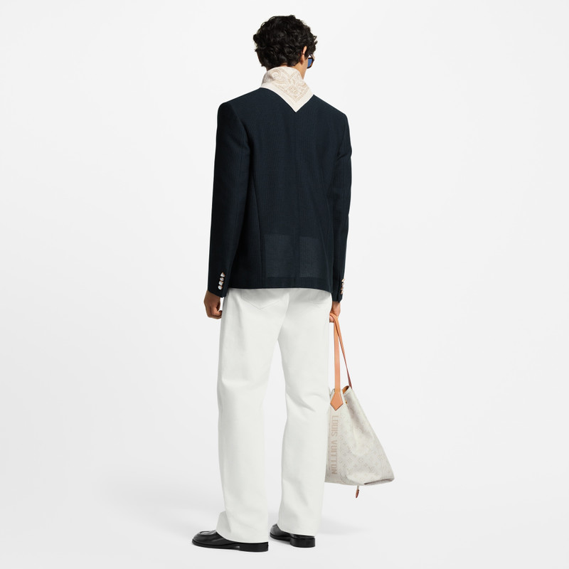 Chic Collarless Jacket 3