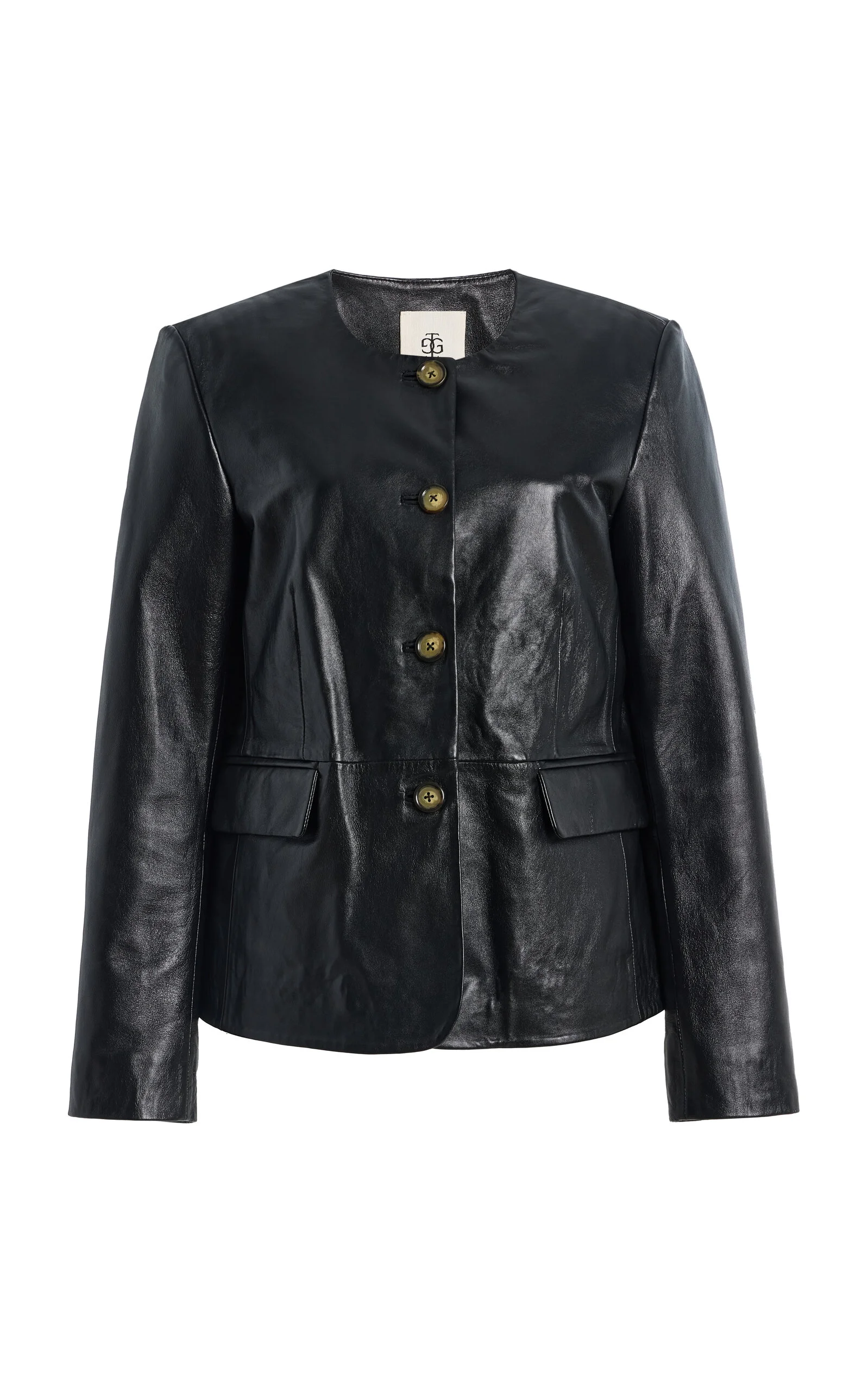 Soho Leather Blazer - 1