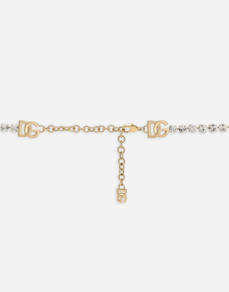 Belt with rhinestone embellishment and DG logo - 3