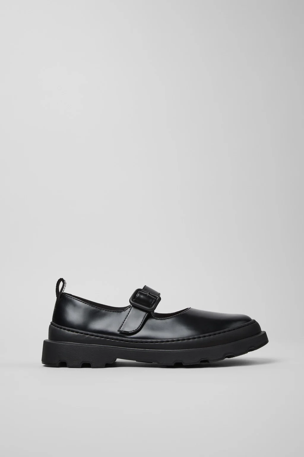 Brutus+ Black Leather Ballerinas for Women. - 1