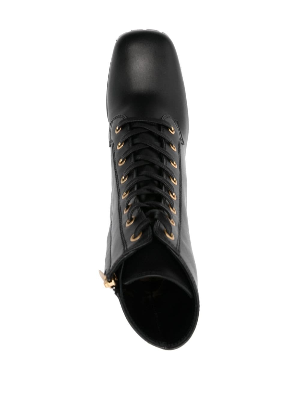 110mm leather boots - 4