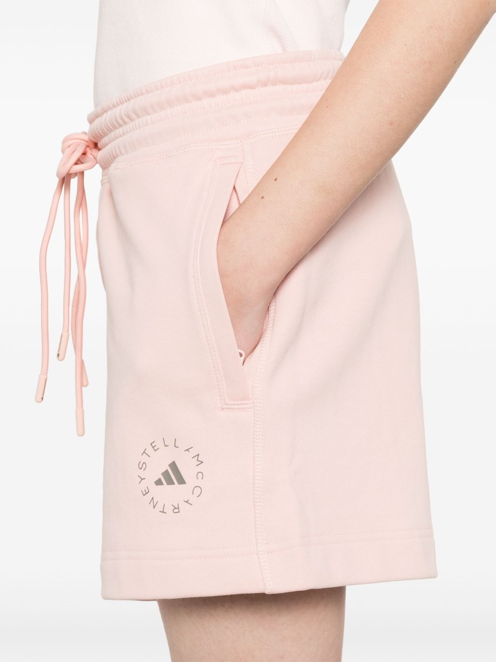 logo-print shorts - 5