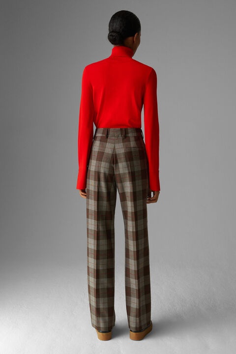 Panja suit pants in Brown/Red - 3