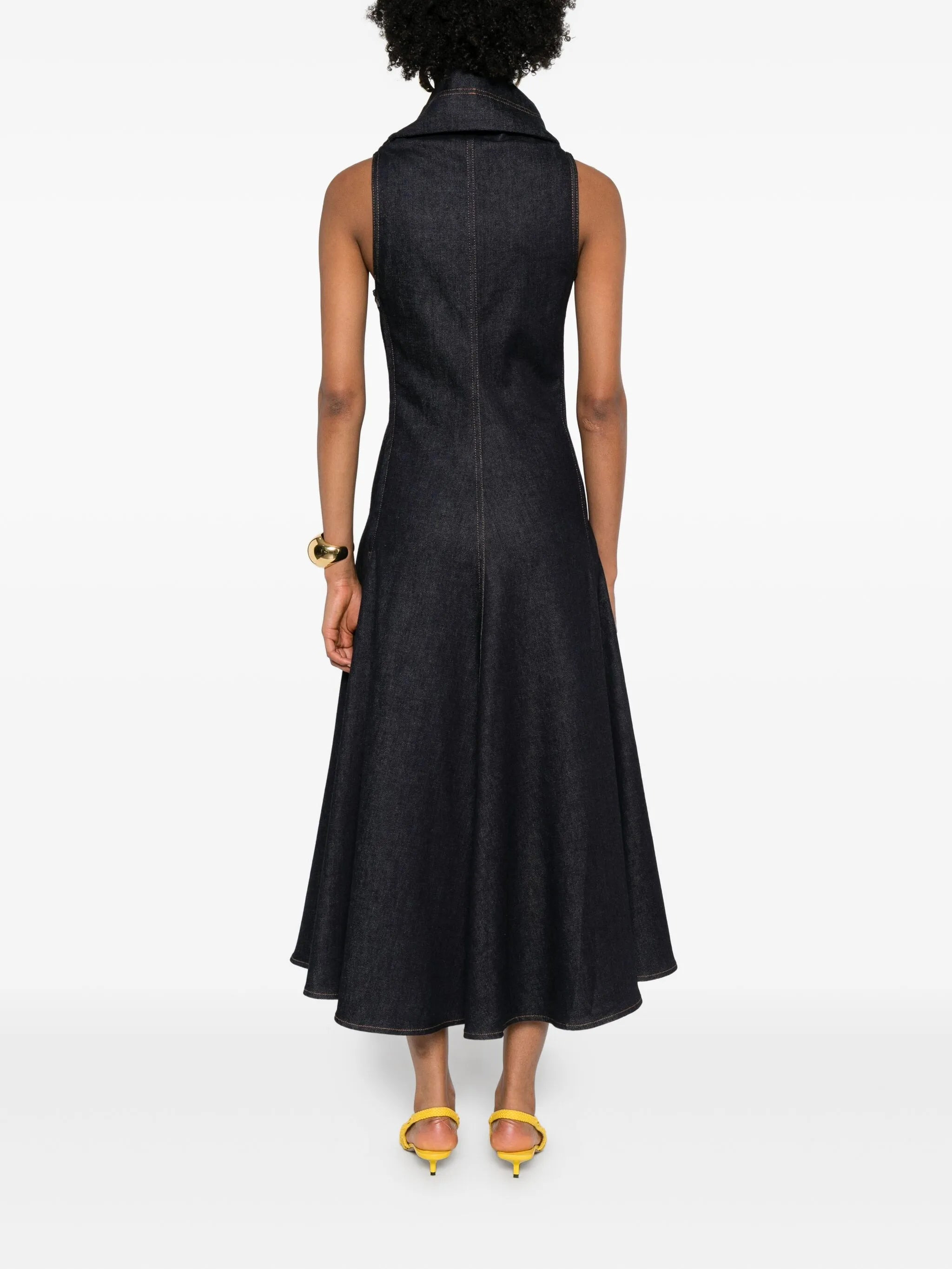Jacquemus Sleeveless Flared Day Dress - 2