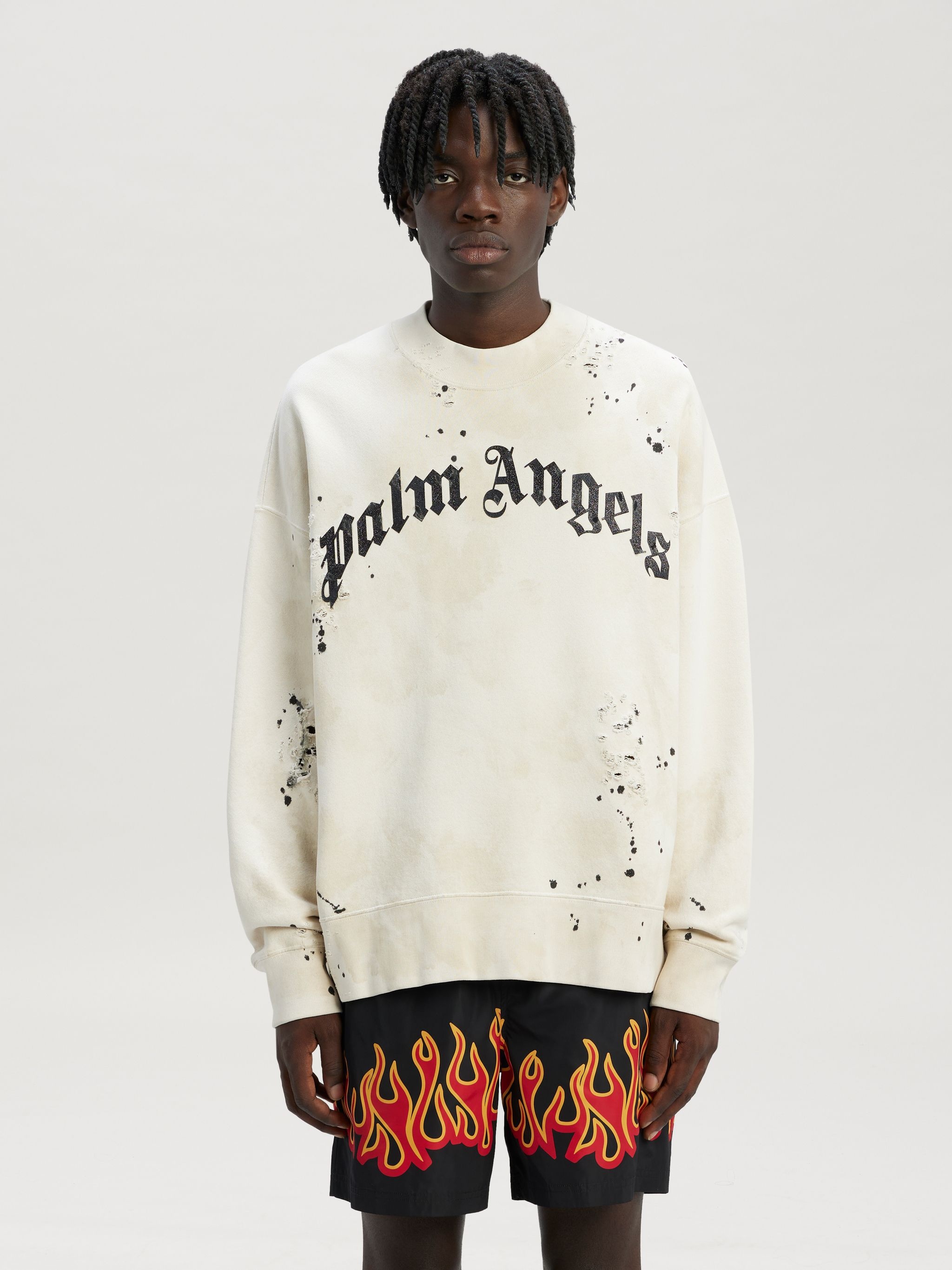 GLITTERED LOGO SWEATSHIRT - 3