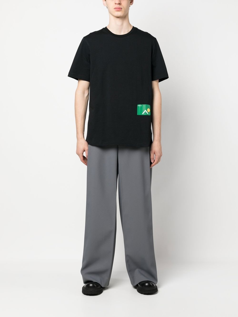 photograph-print short-sleeved T-shirt - 3