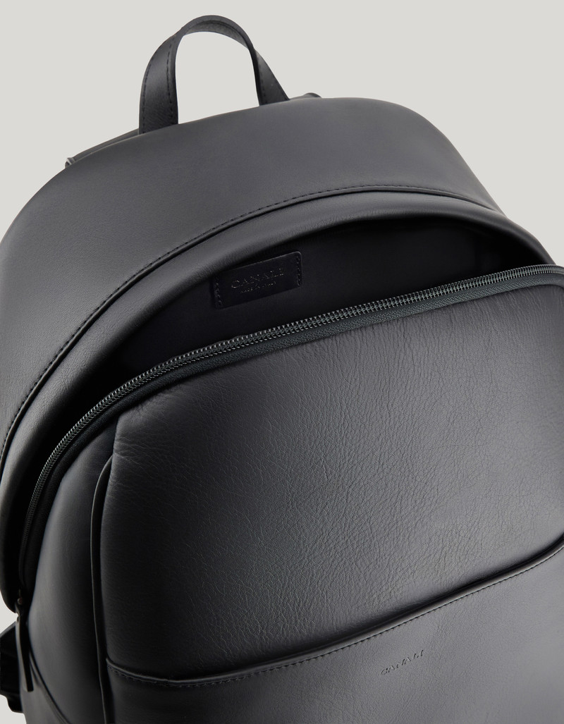 BLACK CALFSKIN BACKPACK 5