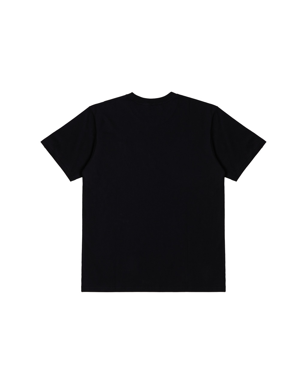 BLACK CREW NECK T-SHIRT - 2