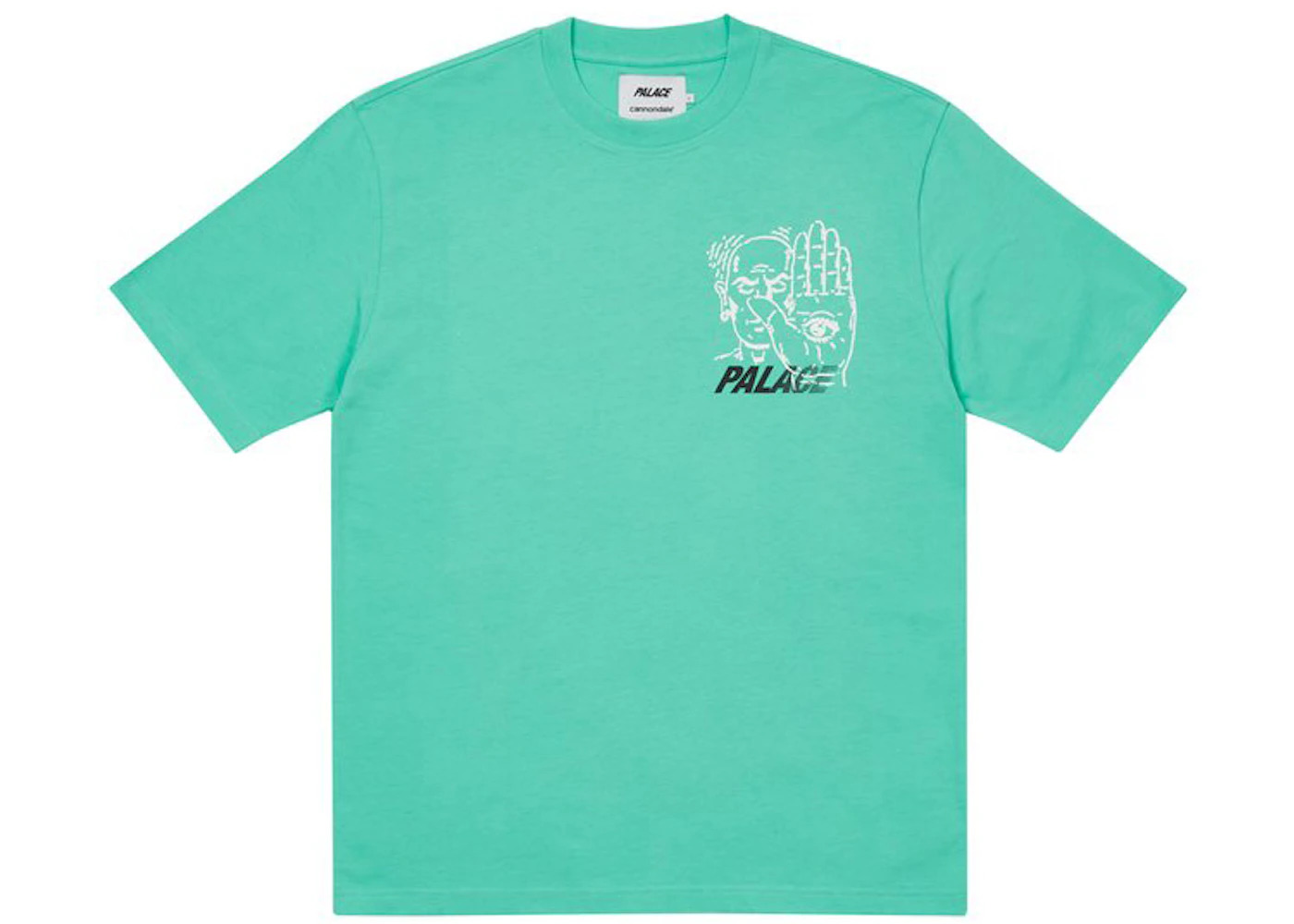 Palace x Cannondale Mad Boy T-shirt Mint - 2