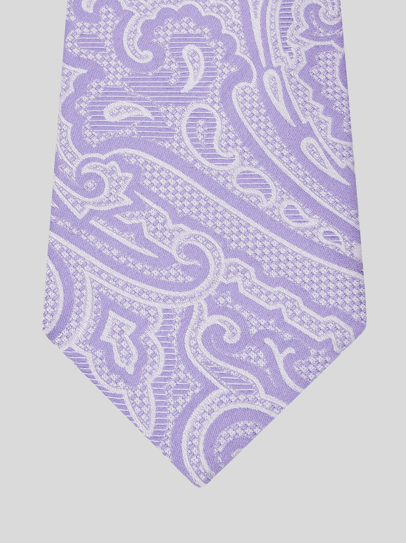 JACQUARD PAISLEY SILK TIE 3