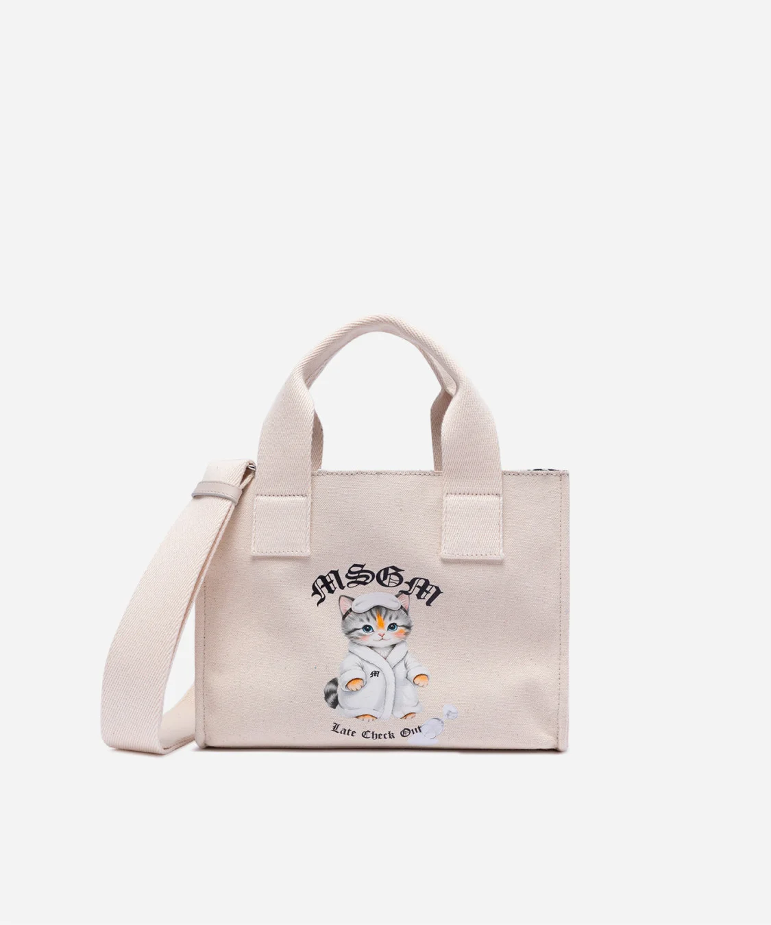 Canvas mini tote bag - 1