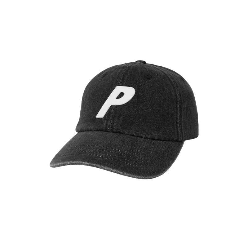 DENIM P 6-PANEL BLACK 1