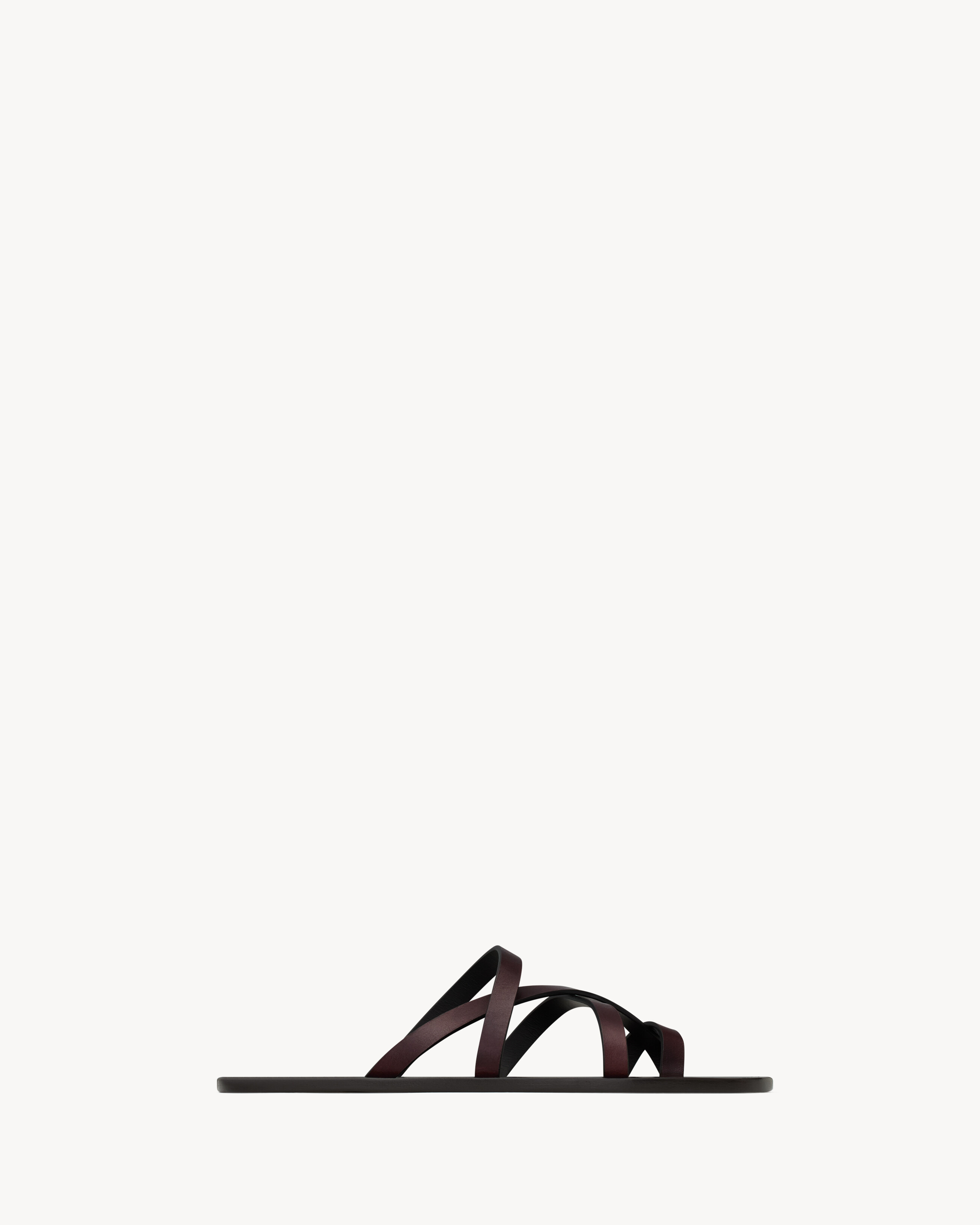 CULVER SLIDES IN SMOOTH LEATHER - 2