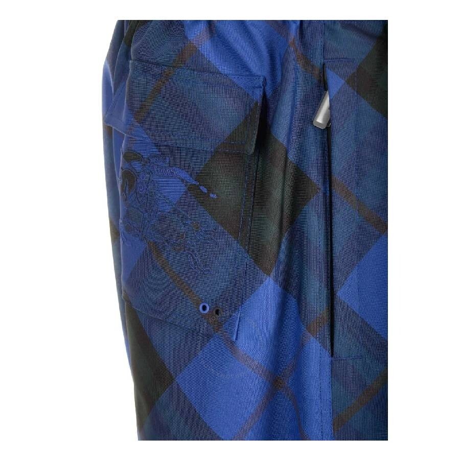 Burberry Straight Leg Checkered Twill Trousers - 5