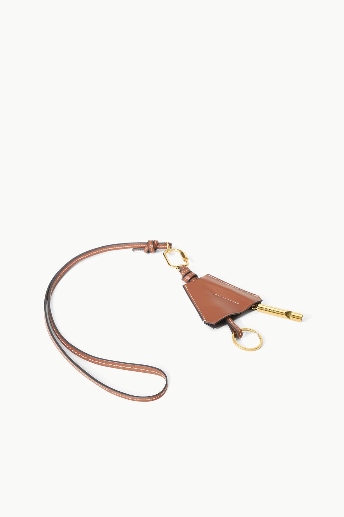 STAUD SAFETY WHISTLE KEY FOB TAN - 5