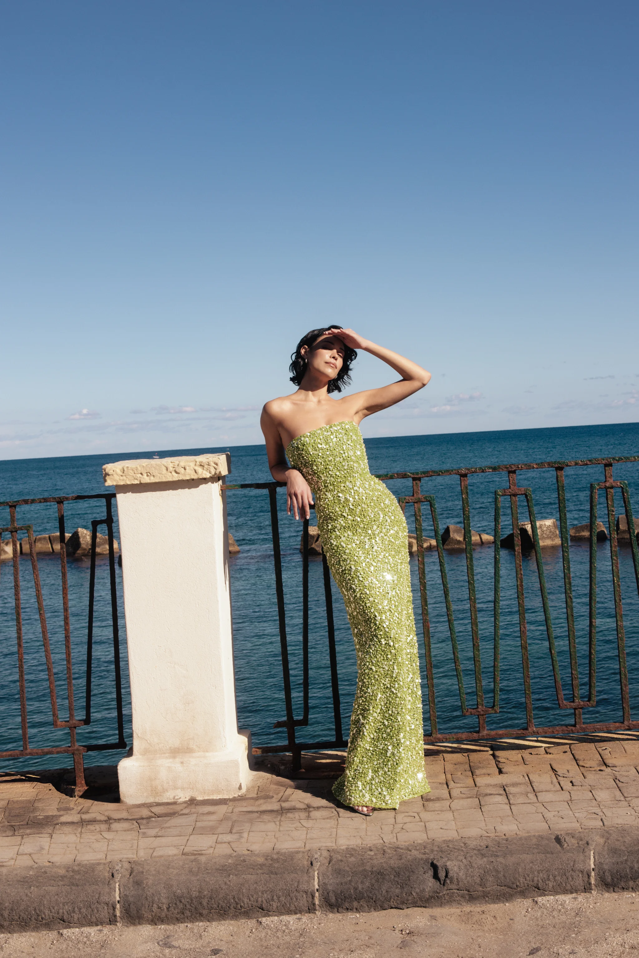 COURTNEY BEADED DRESS - 1
