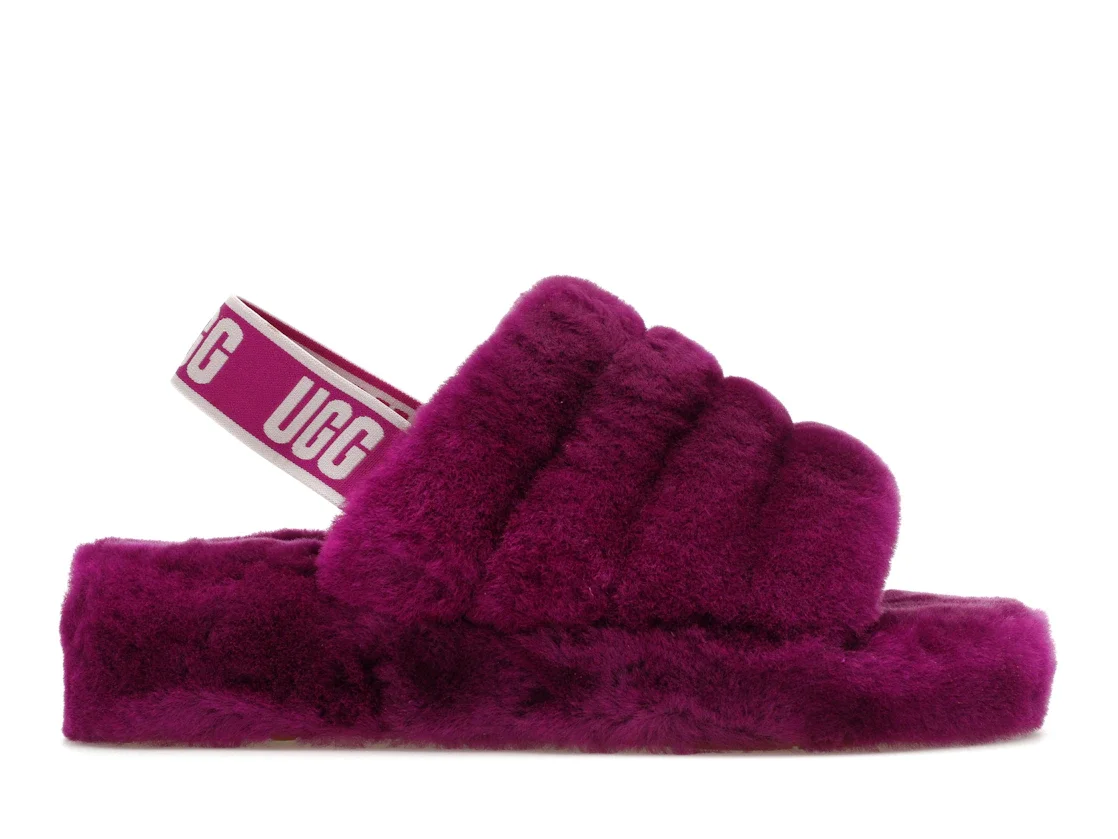 UGG Fluff Yeah Slide Berrylicious (Women's) - 1