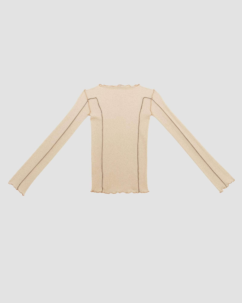 Omato Long Sleeve Tee - Cotton Hemp Rib 1