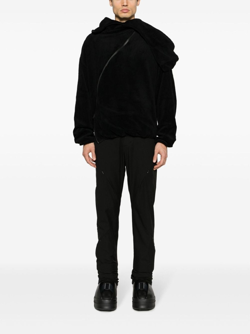 POST ARCHIVE FACTION (PAF) high-waist tapered-leg trousers outlook