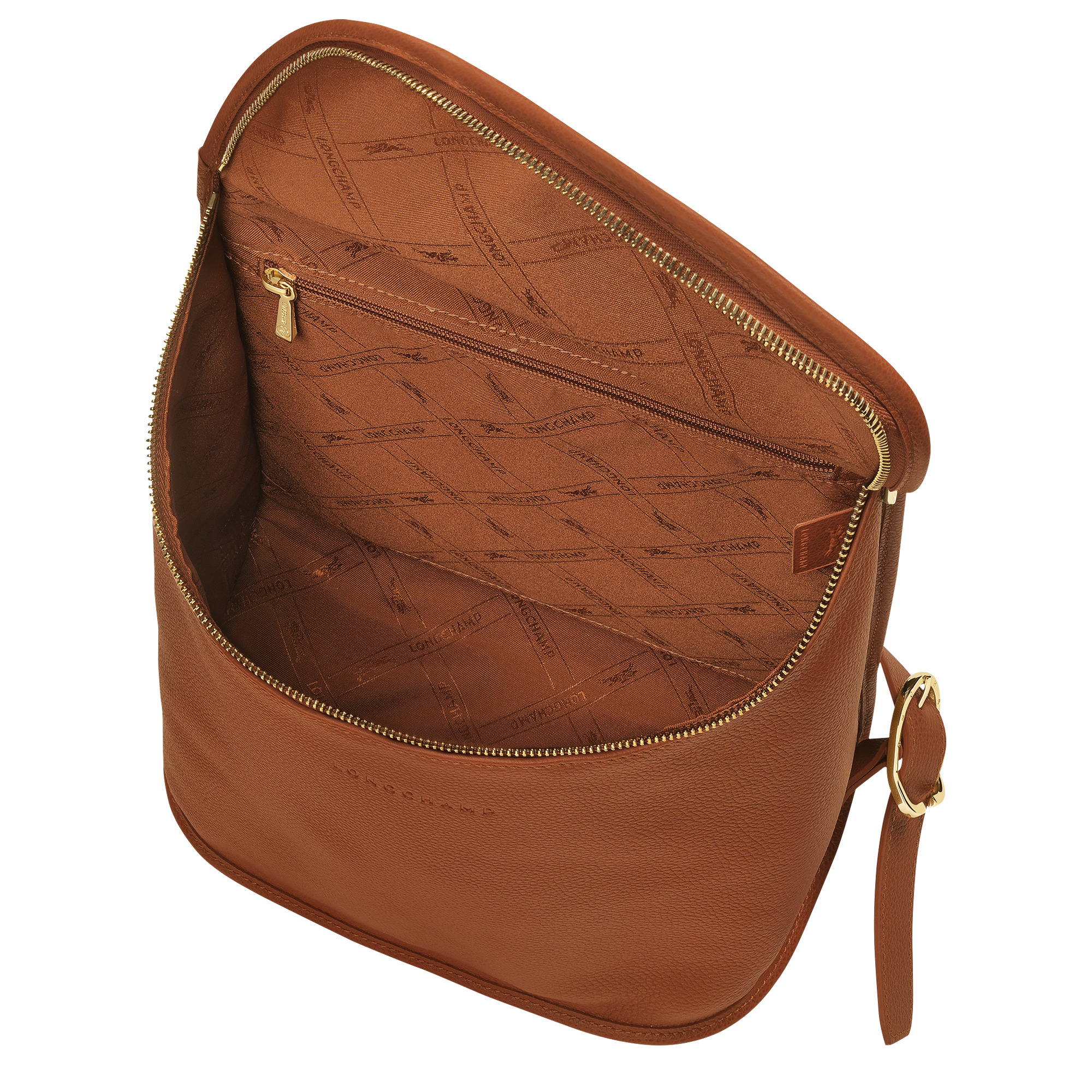 Le Foulonné Backpack Caramel - Leather - 5