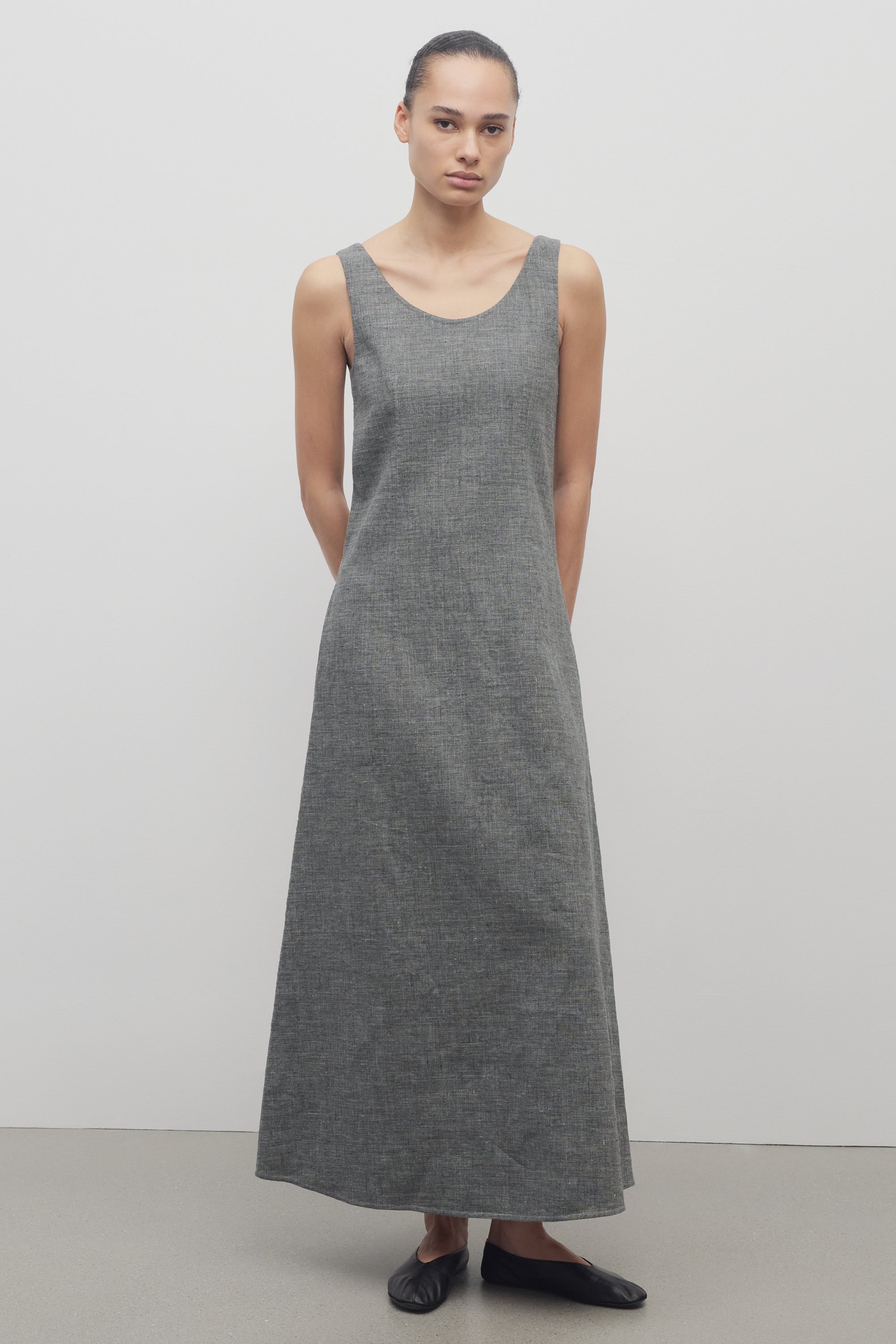 Teza Dress in Linen - 3