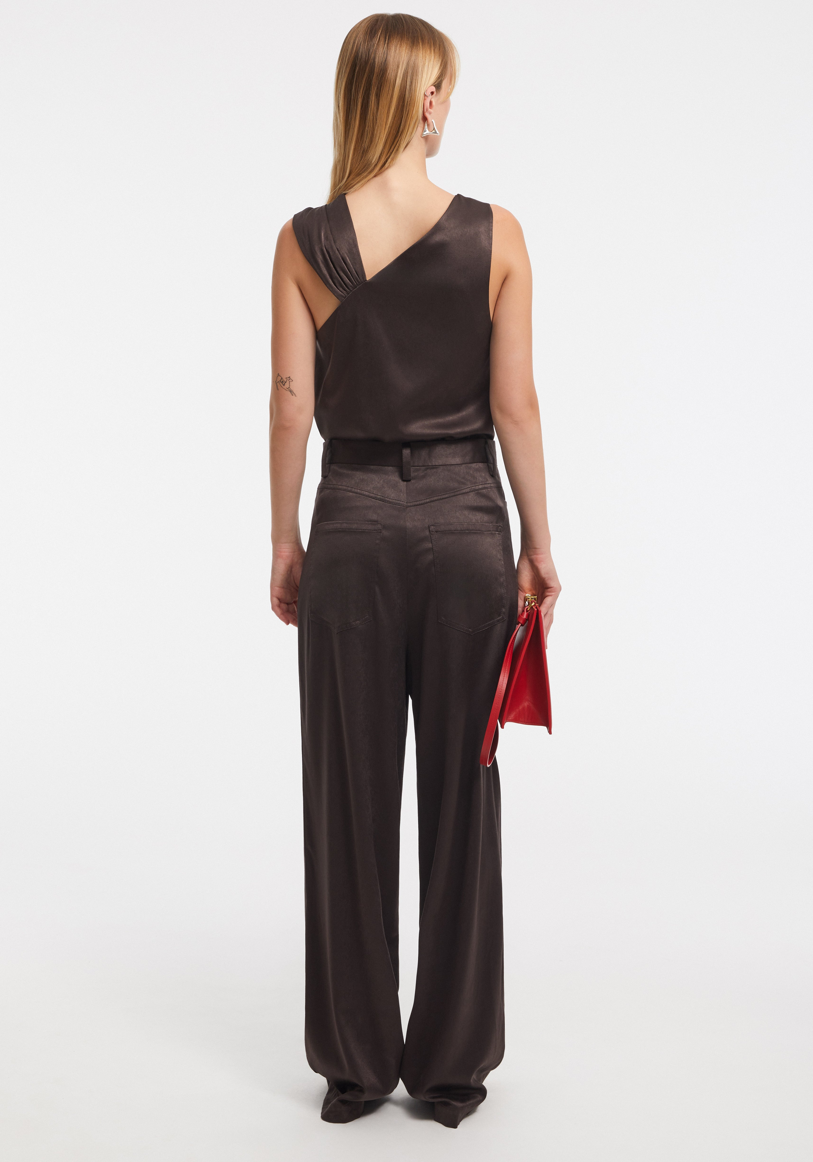 ASTRID
Draped satin top - 5