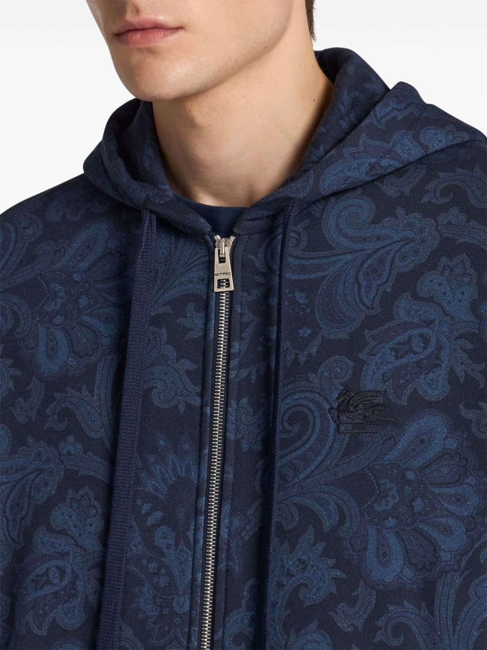 paisley-print hoodie - 4
