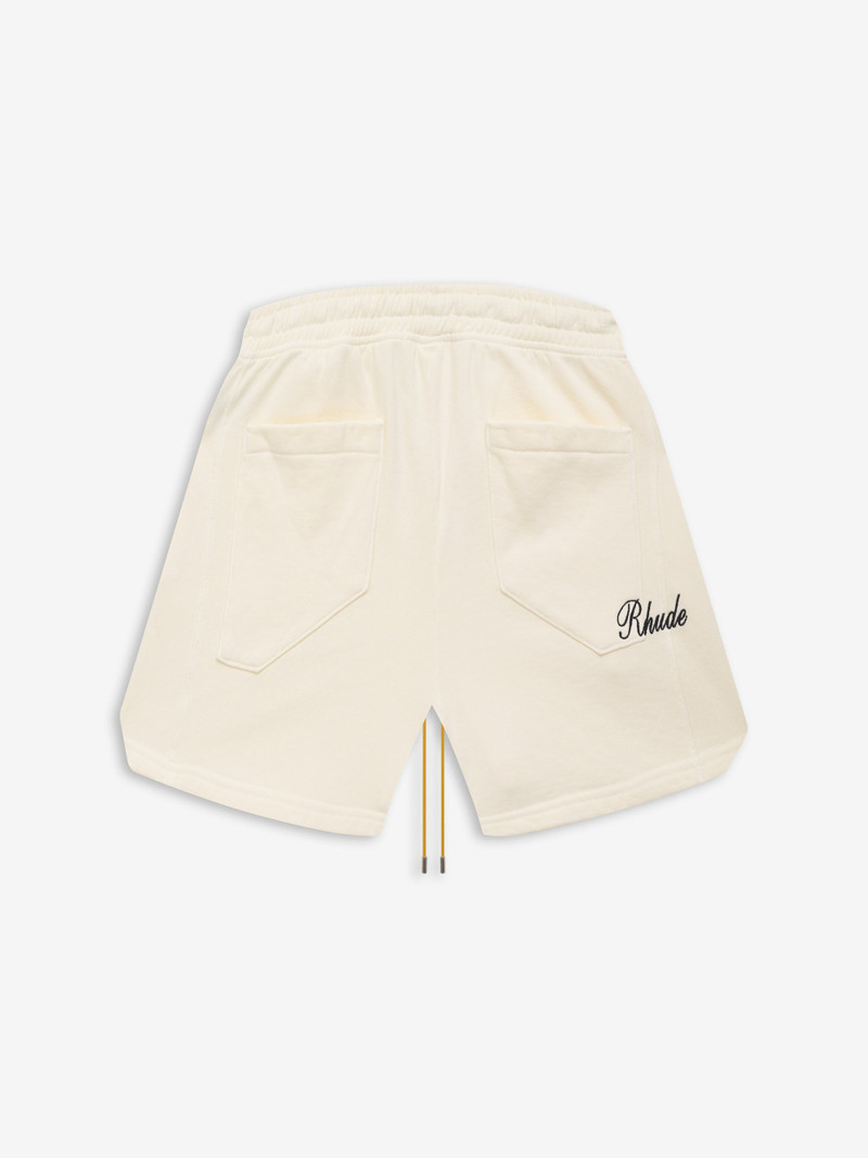 Rhude SKYLINE TERRY SHORTS outlook