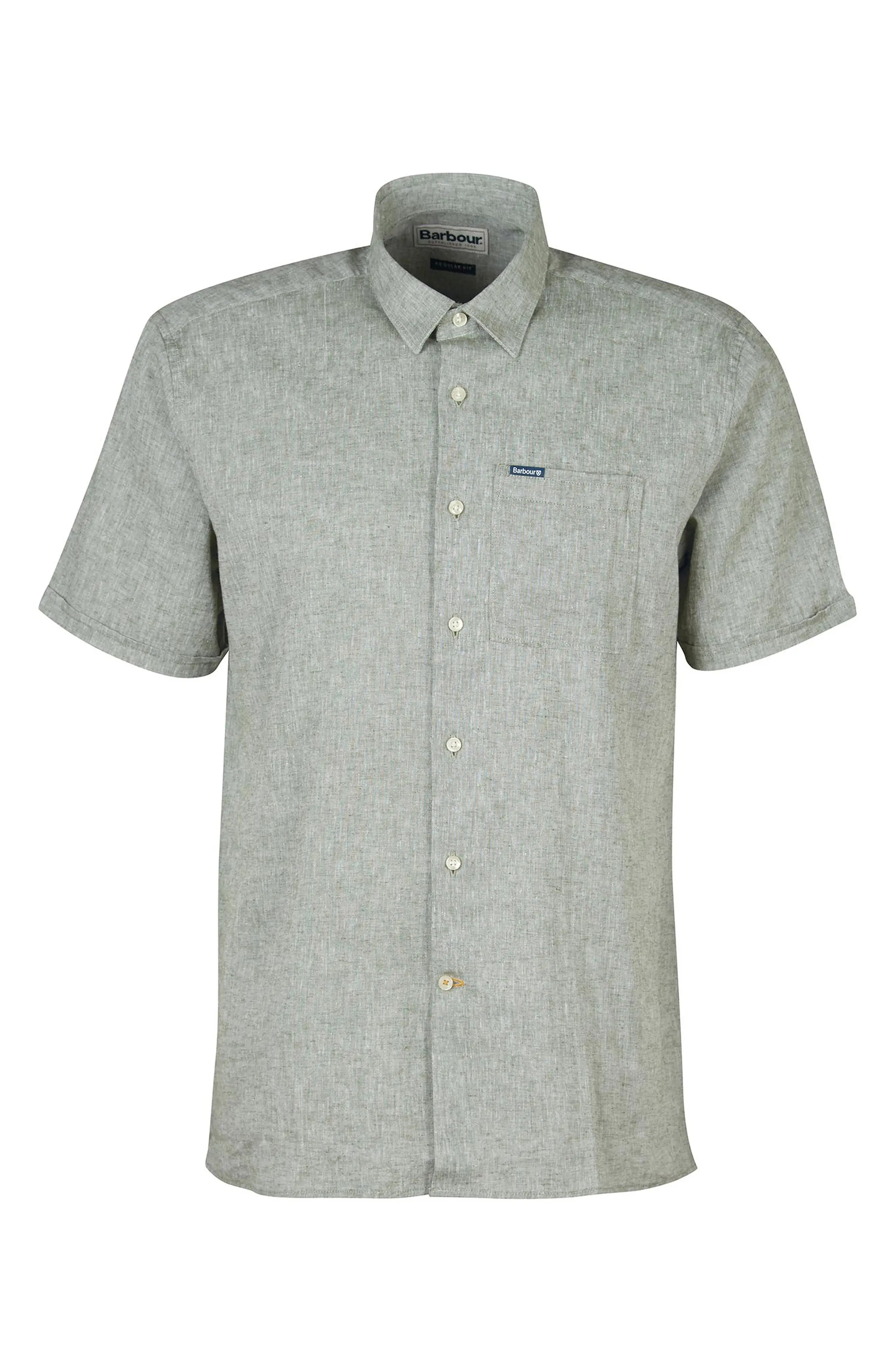 Nelson Linen & Cotton Button-Up Shirt - 4